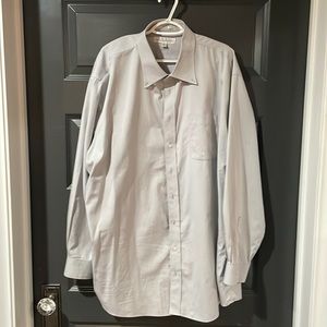 Gray dress shirt